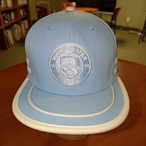 Manchester City "Offshore" Flat Brim Snapback Hat Fan Ink Official Licensed